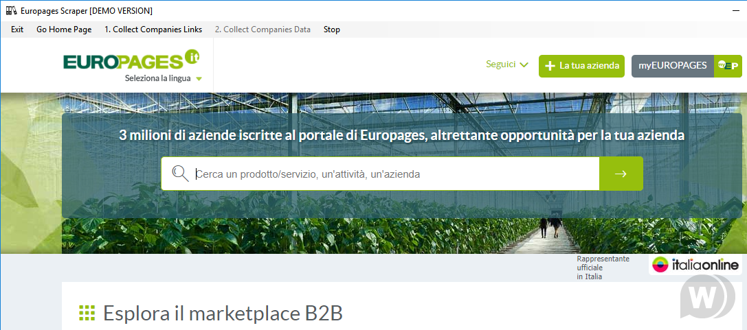 Europages & Kompass Scraper 1.0.0 + Patch