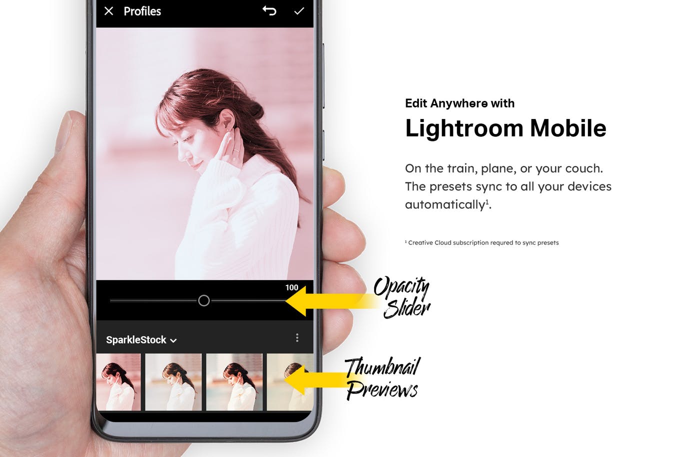 Lightroom mobile and desktop