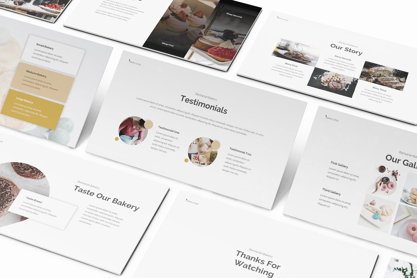 Bakery Keynote Template