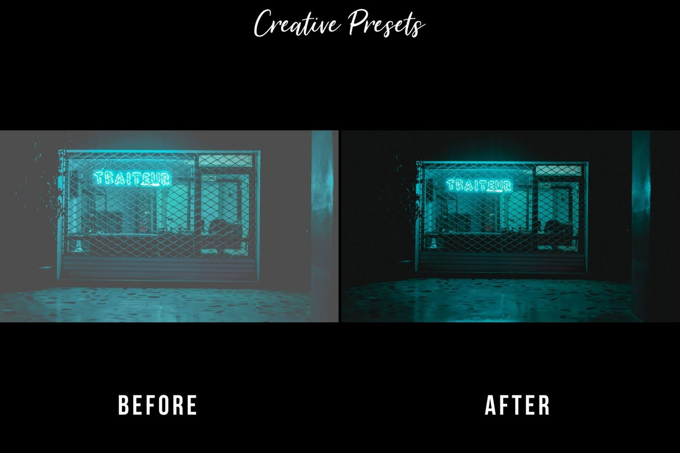 Cinematic Lightroom Presets