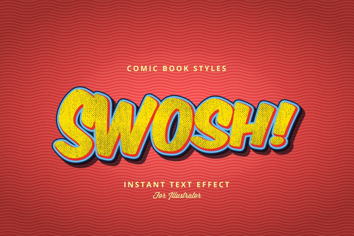 Comic Book Styles for Illustrator V34