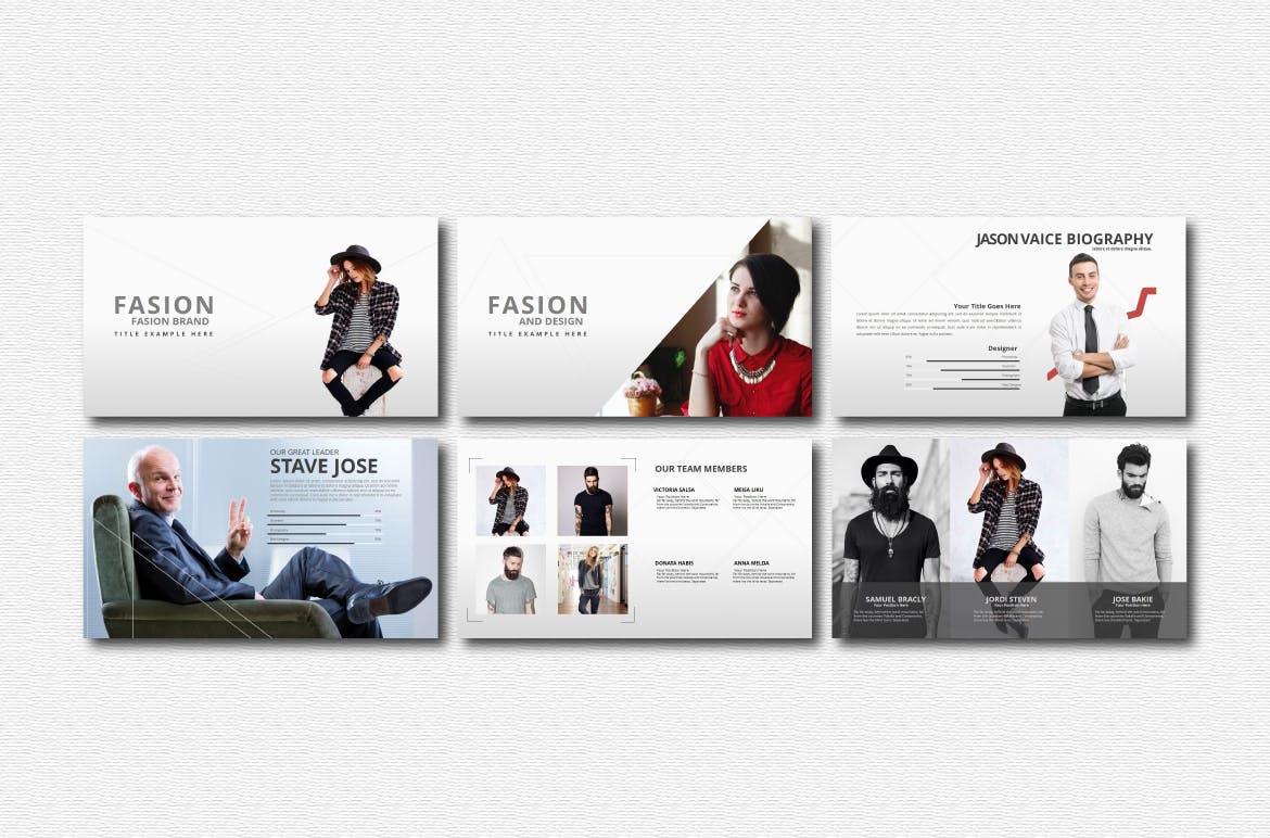 Fasion Keynote Templates