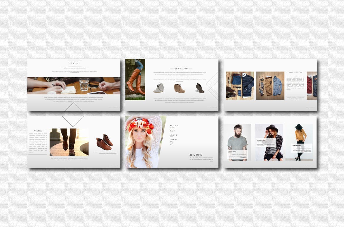 Fasion Keynote Templates