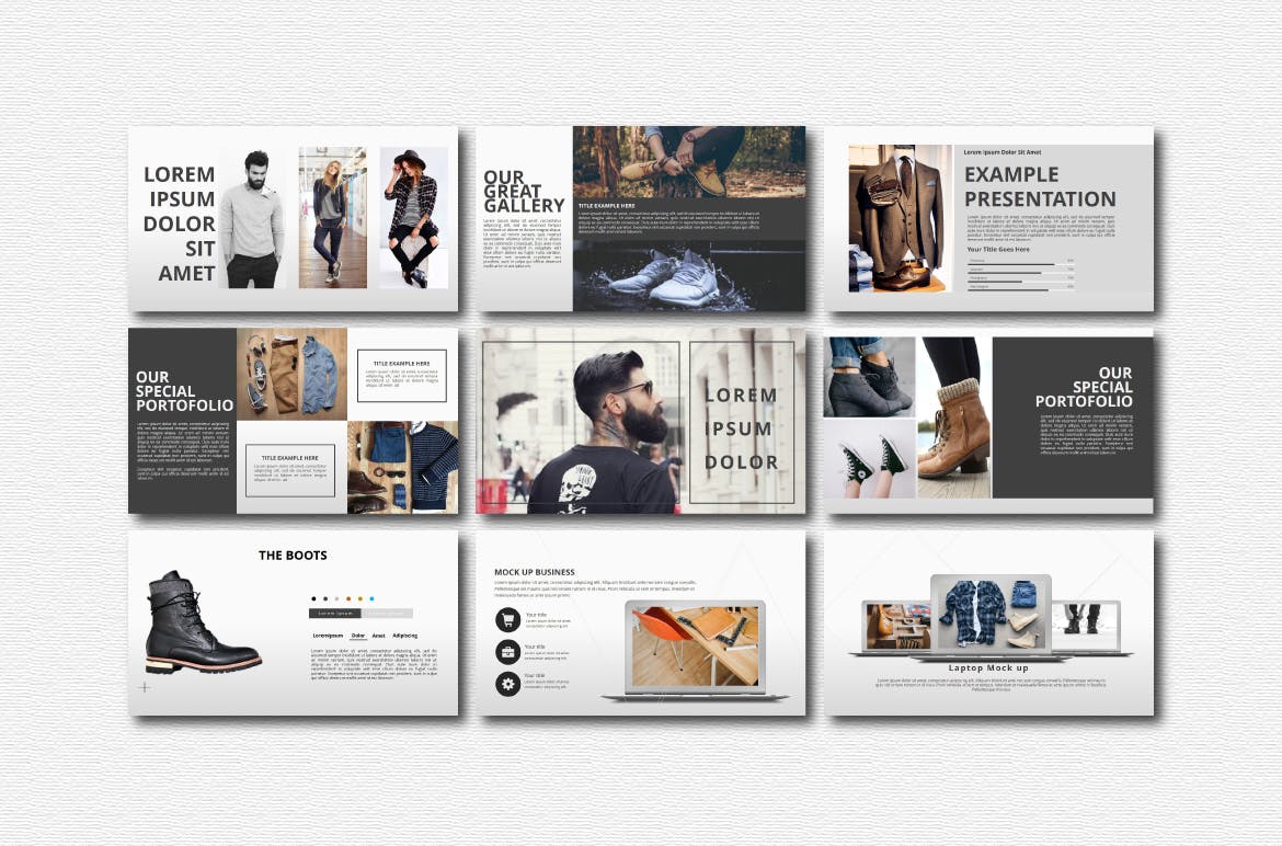 Fasion Keynote Templates