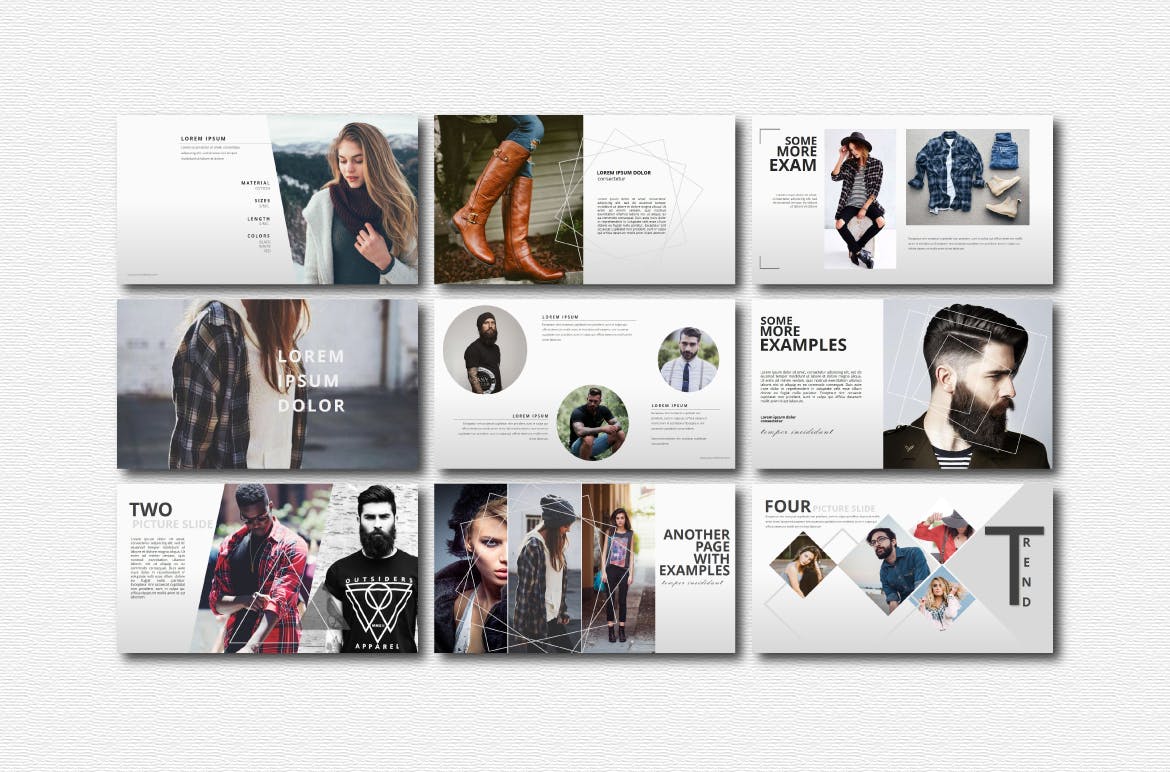 Fasion Keynote Templates