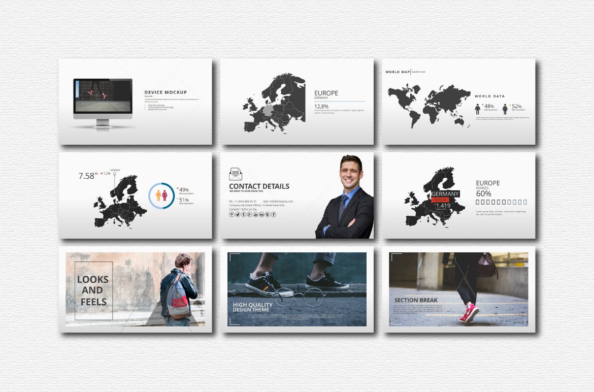 Fasion Keynote Templates