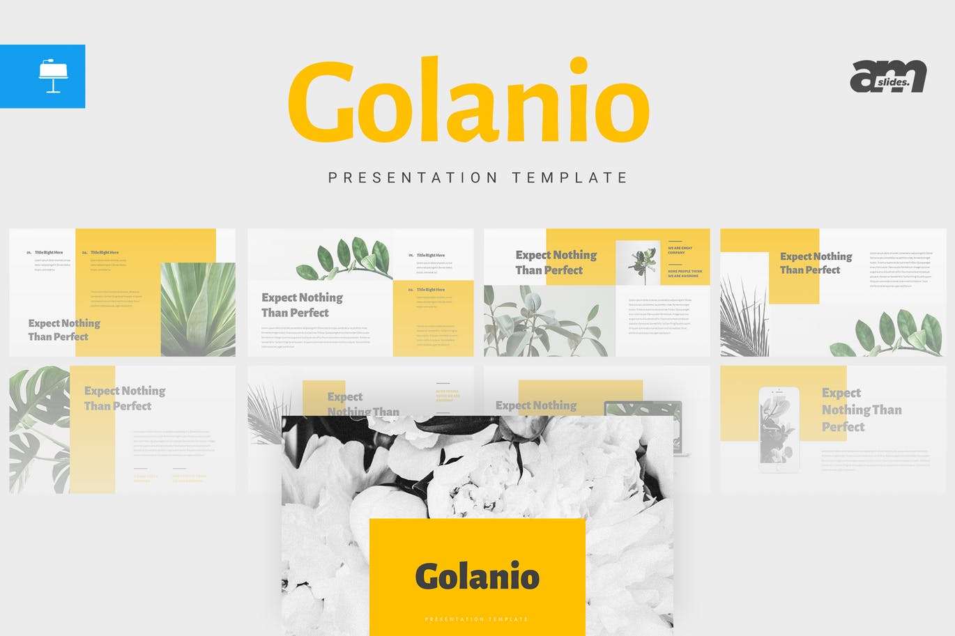 Golanio - Keynote Template