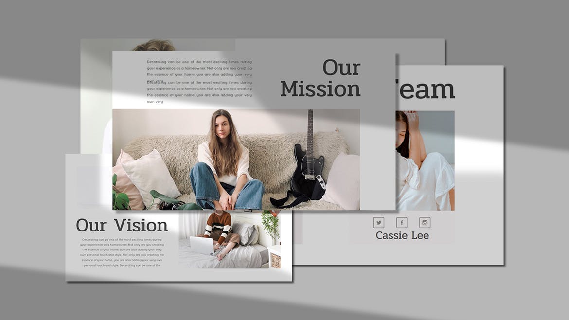 Interior Consultant Keynote Template