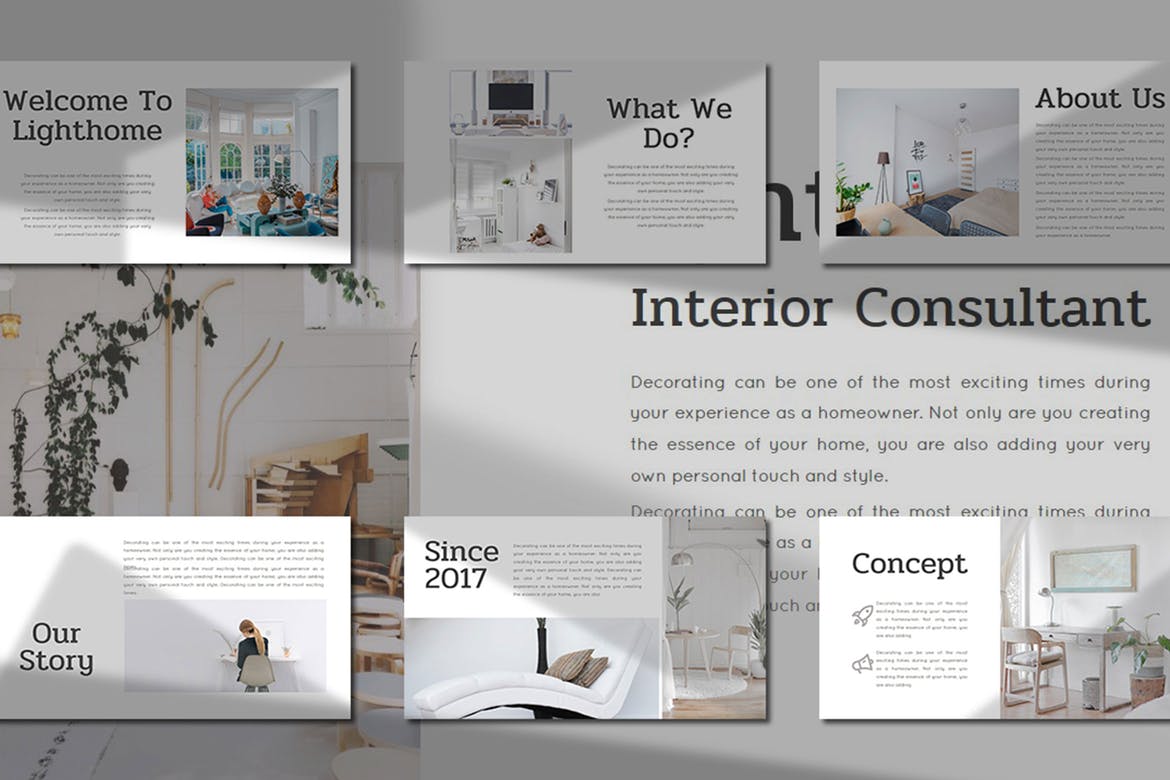 Interior Consultant Keynote Template