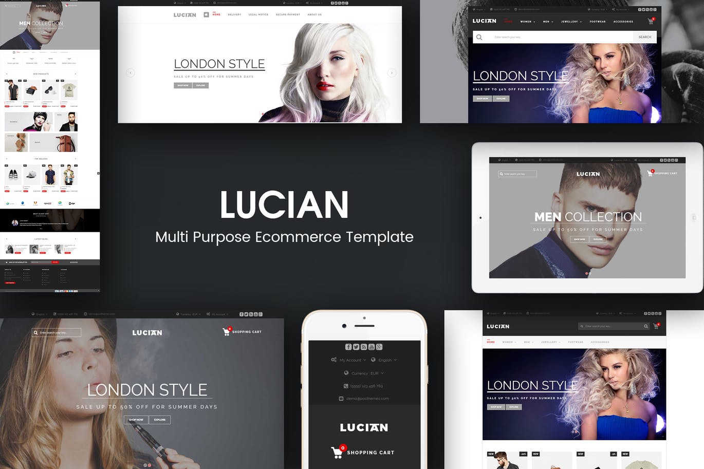 Lucian - Responsive Magento 2 Theme