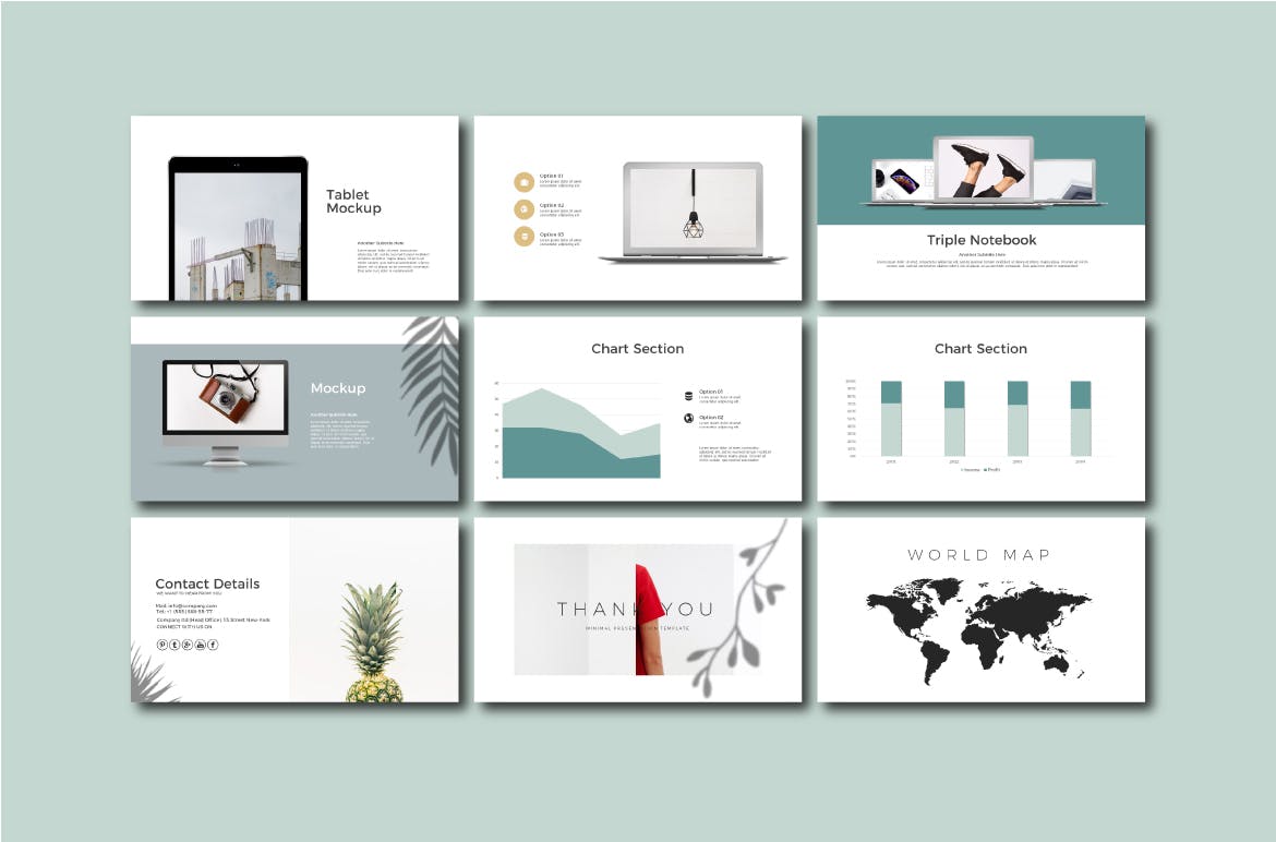 Keynote Multi Purpose Design Templates