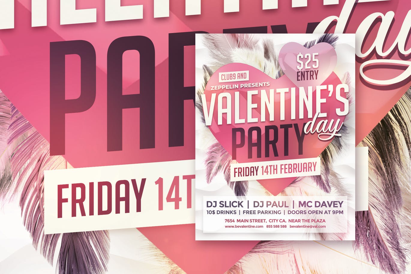 Valentine's Day Flyer Template Vol.2