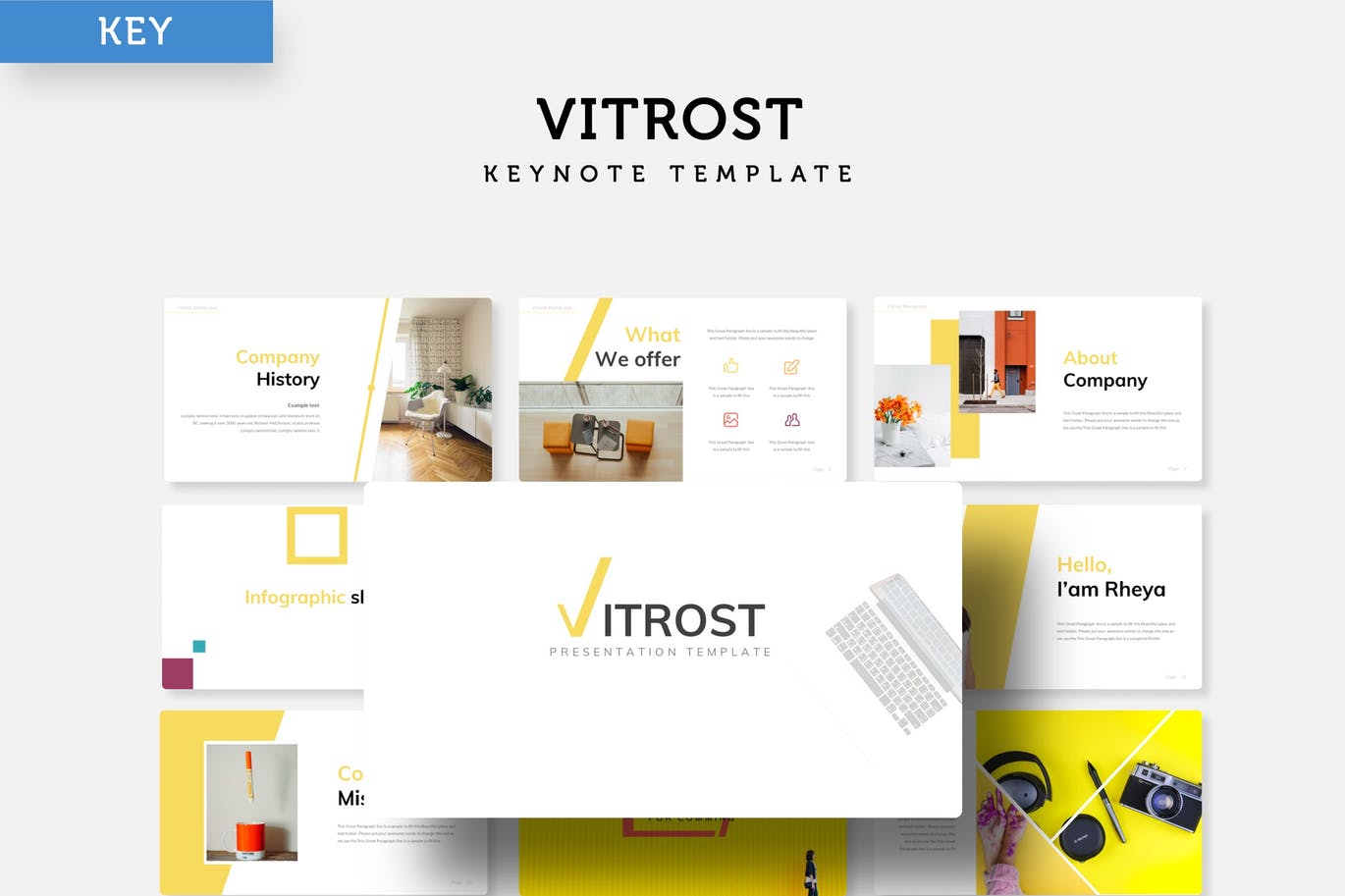 Vitrost - Keynote Template