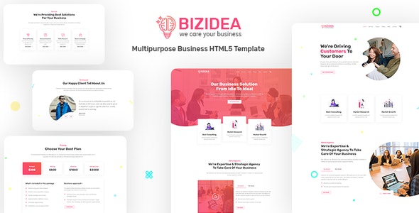 Bizidea | Multipurpose Business HTML5 Template
