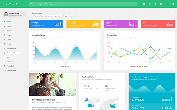 Material Admin