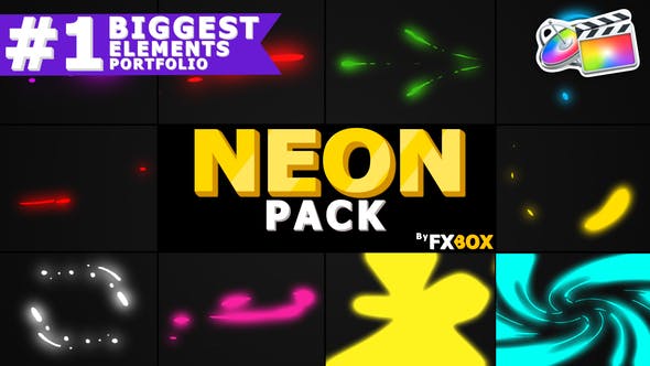 Neon Shape Elements