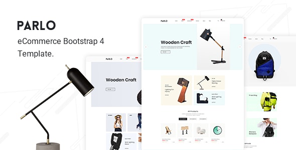 Parlo v1.0 - Bootstrap 4 E-Commerce Template