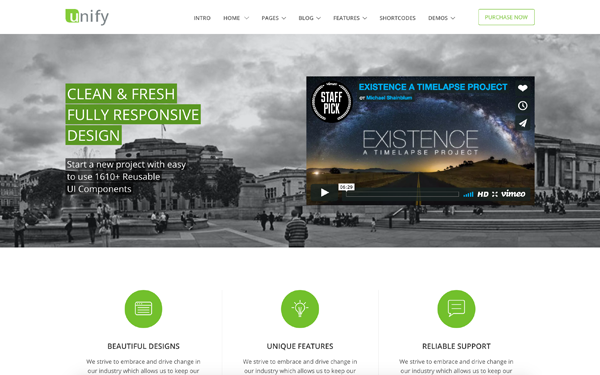 Responsive HTML Template