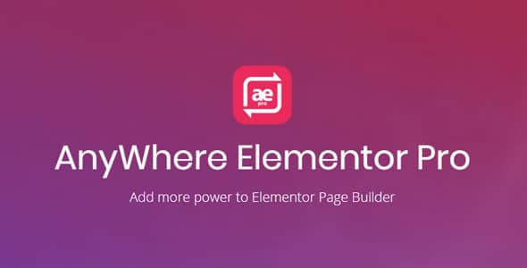Anywhere Elementor Pro