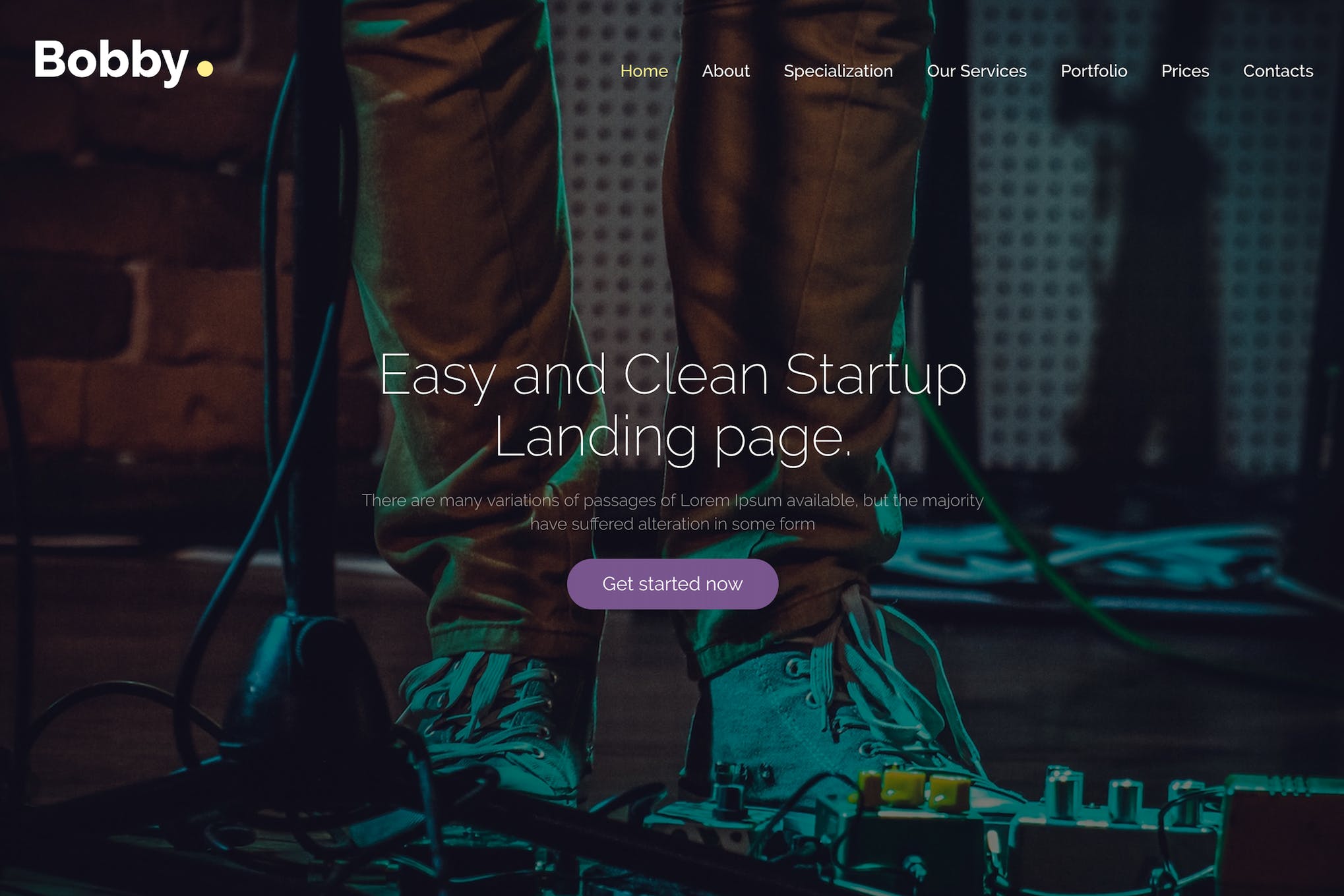 Bobby - Easy Startup Landing Page Drupal 8.5 Theme