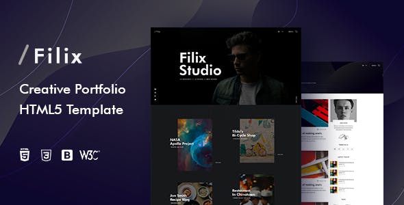 Filix - Creative Portfolio HTML5 Template