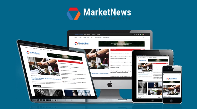 Financial and Business News Joomla Template