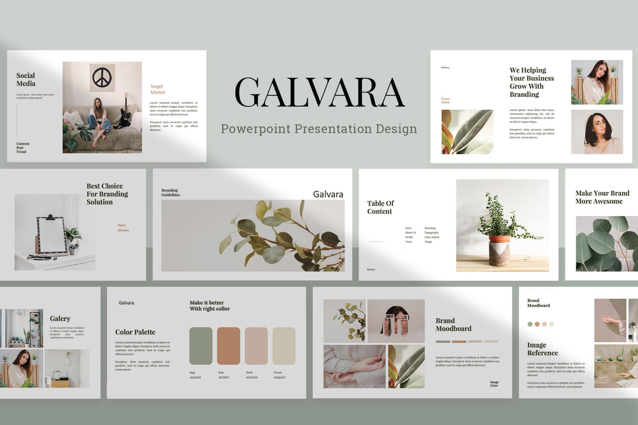 Galvara - Powerpoint Template