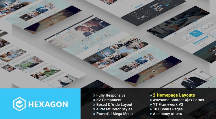 Joomla Responsive Business Template