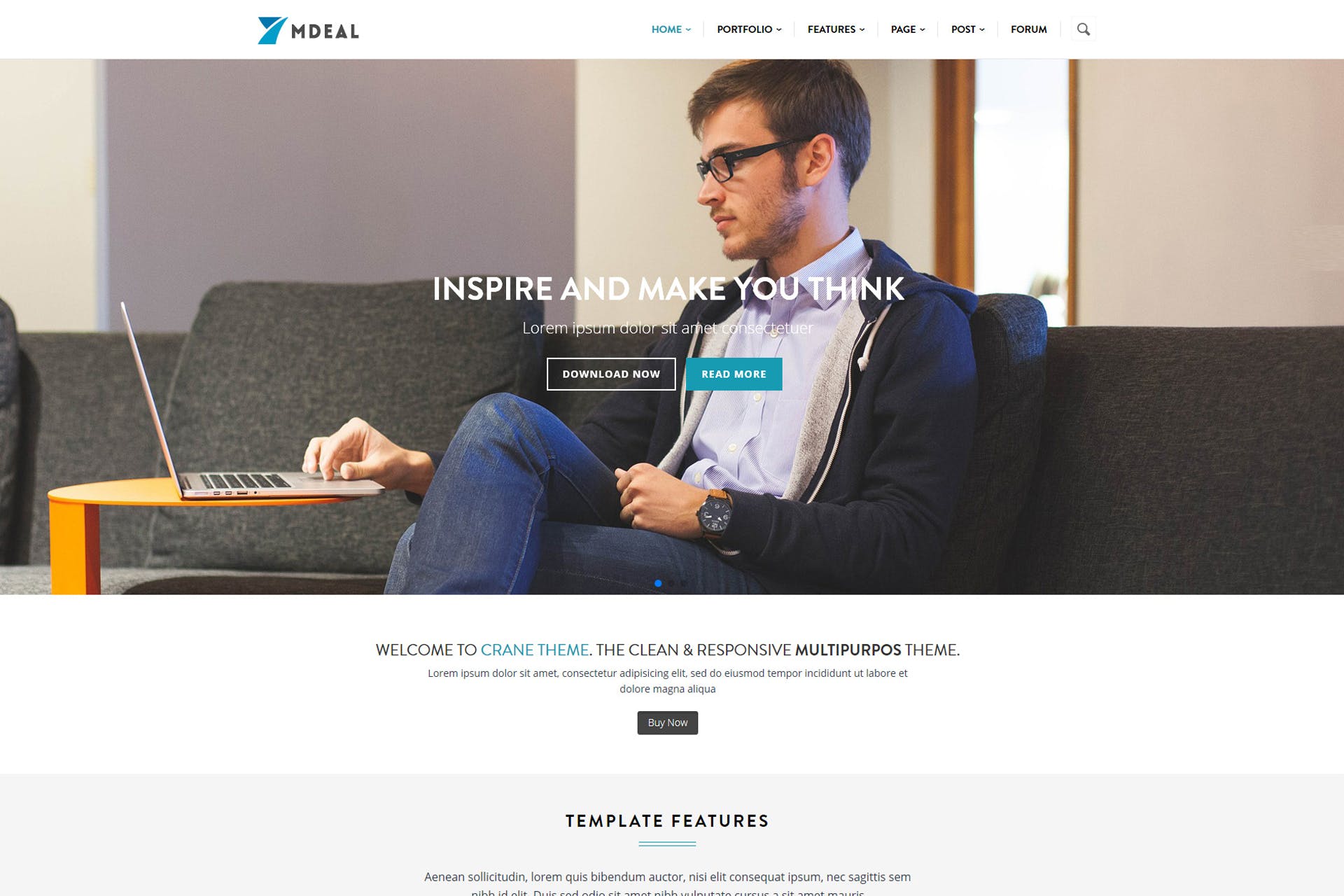 Mdeal - Responsive Business Drupal Theme