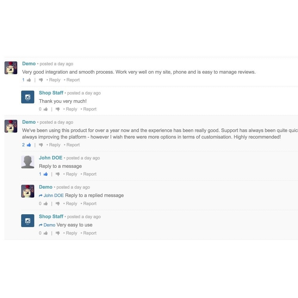 Module Products Comments Pro