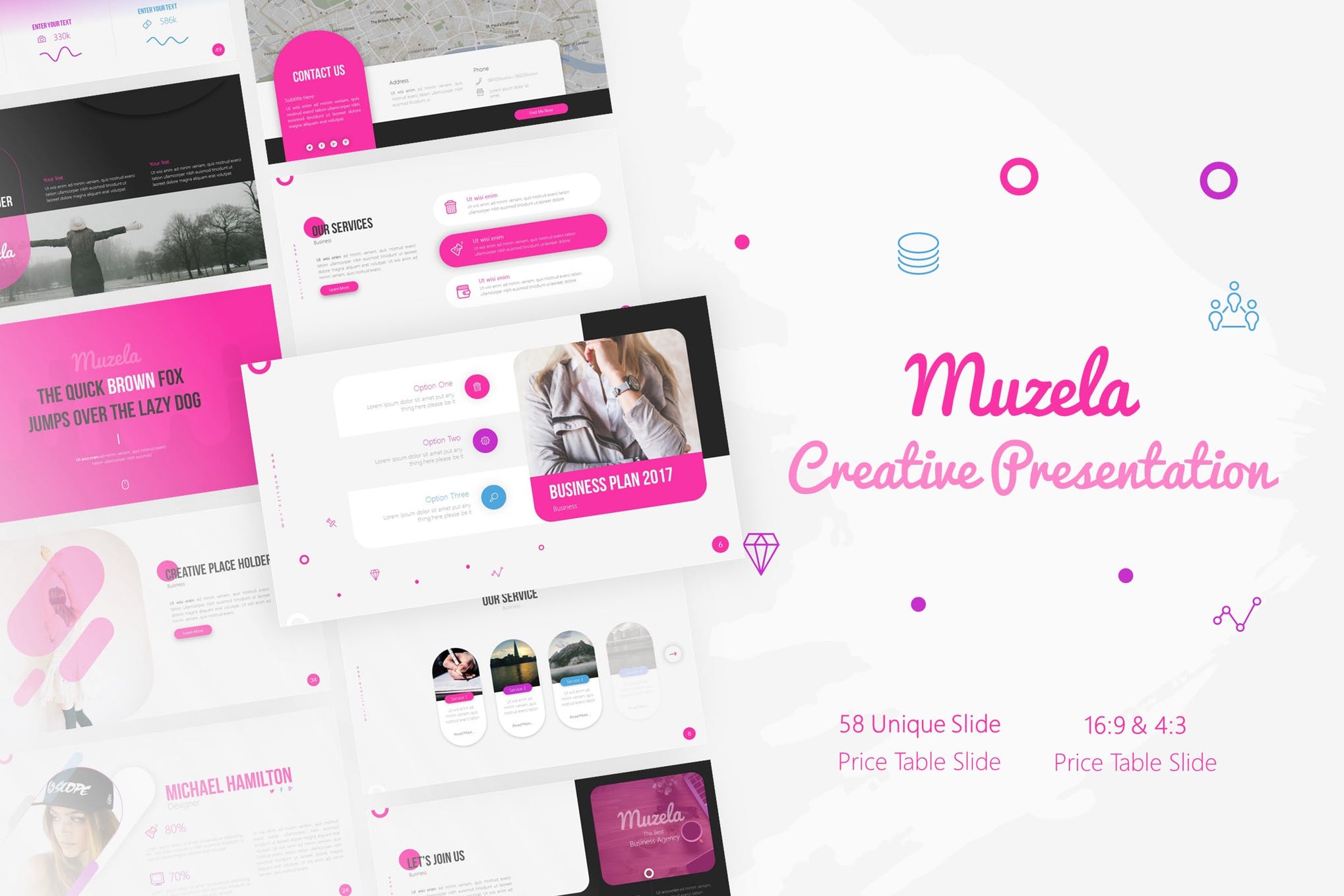 Muzela PowerPoint Presentation Template