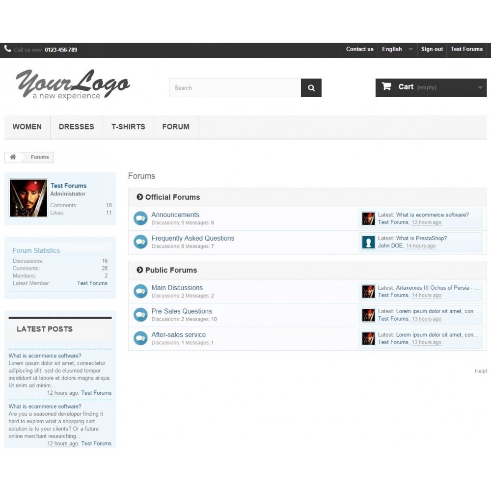 Prestashop Module