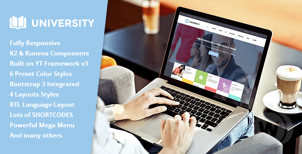 SJ University II - Joomla Education Template