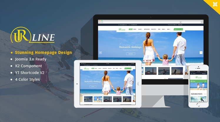 Travel Template Joomla