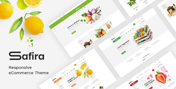 Safira - Food & Organic Responsive Prestashop Theme