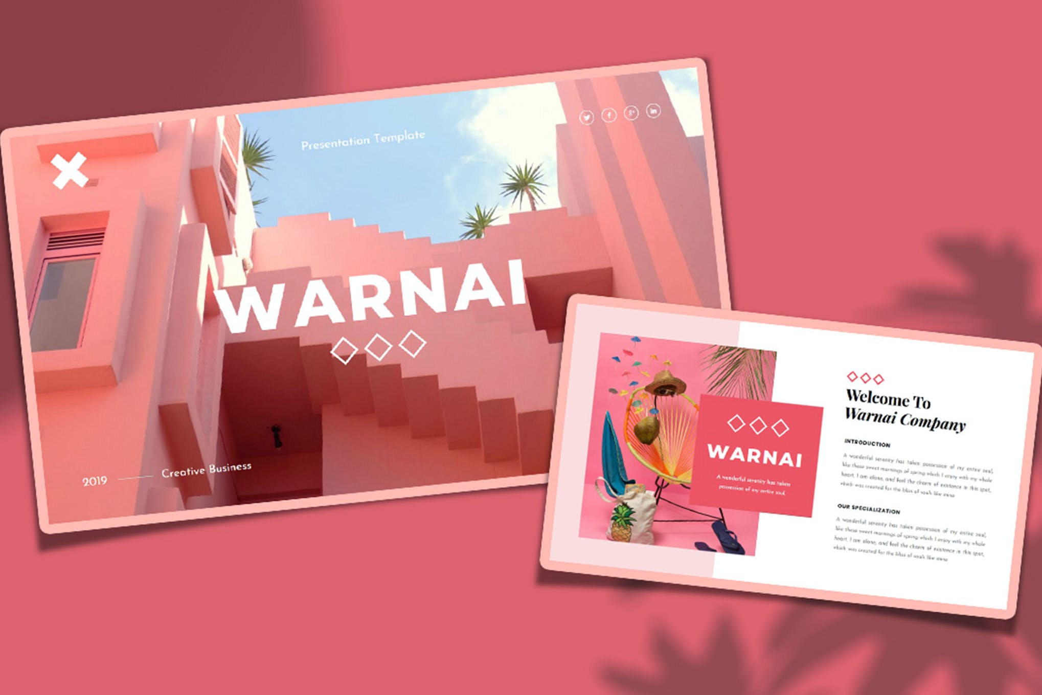 Warnai - Creative Business PowerPoint Template