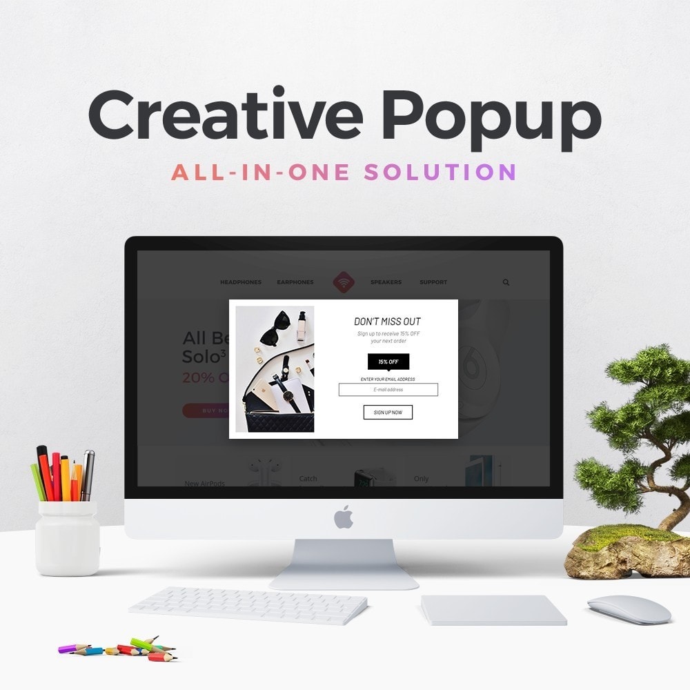 Creative Popup Prestashop Module
