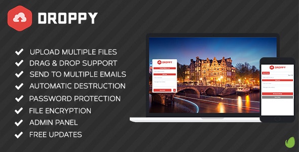 Droppy - Online file sharing