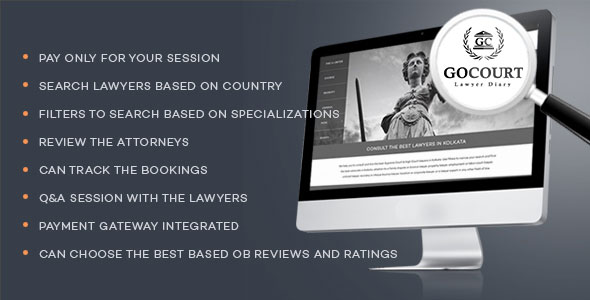 Online Lawyer Booking Solutions - GOCOURT