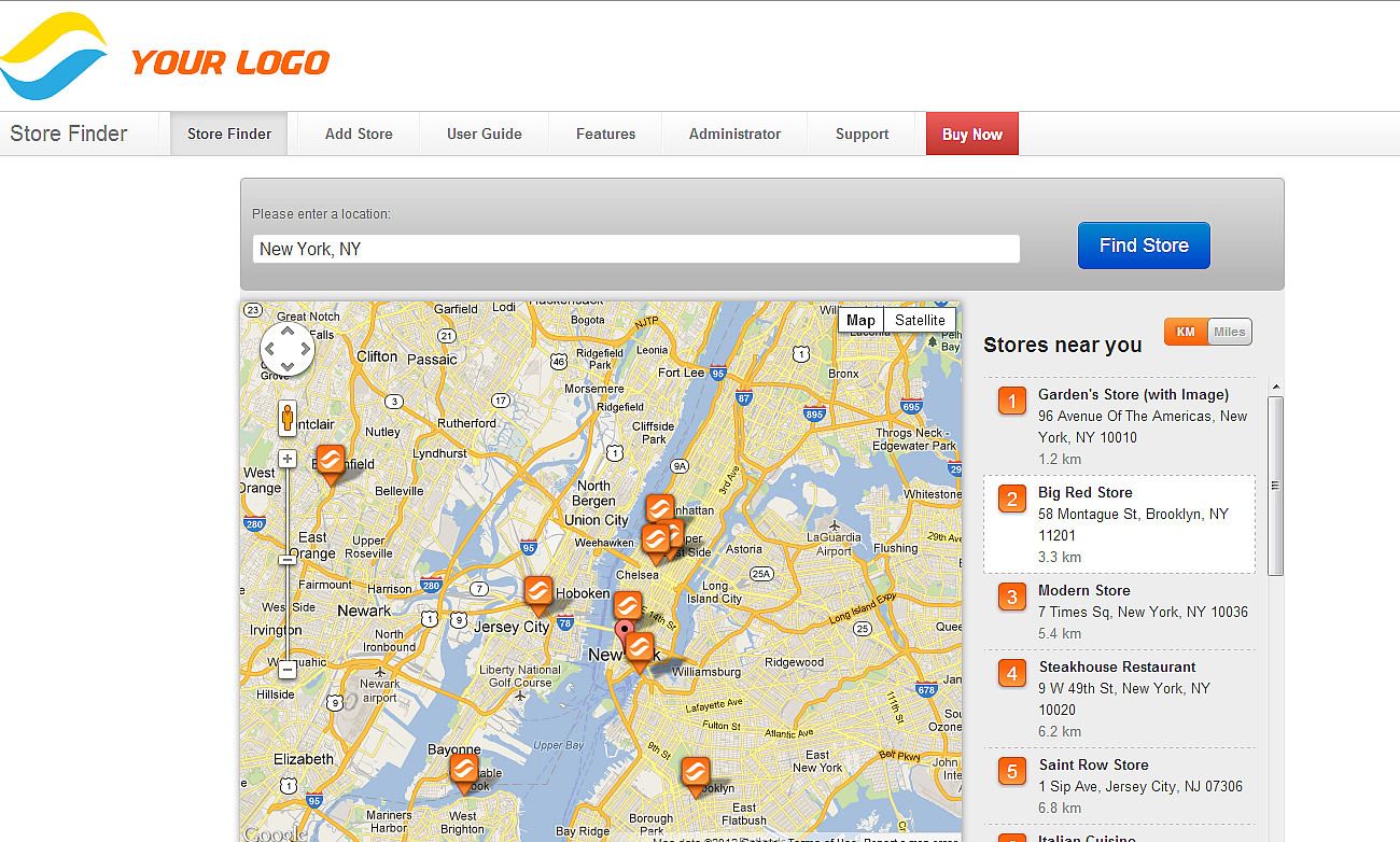 Super Store Finder