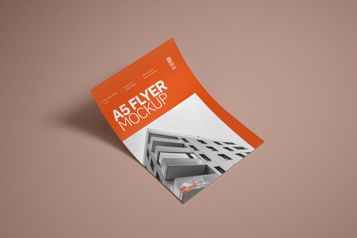 A5 Flyer Mockup