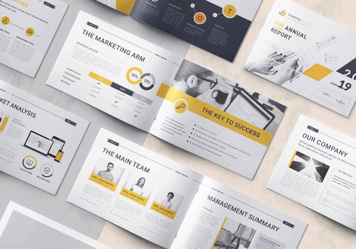 Annual Report template