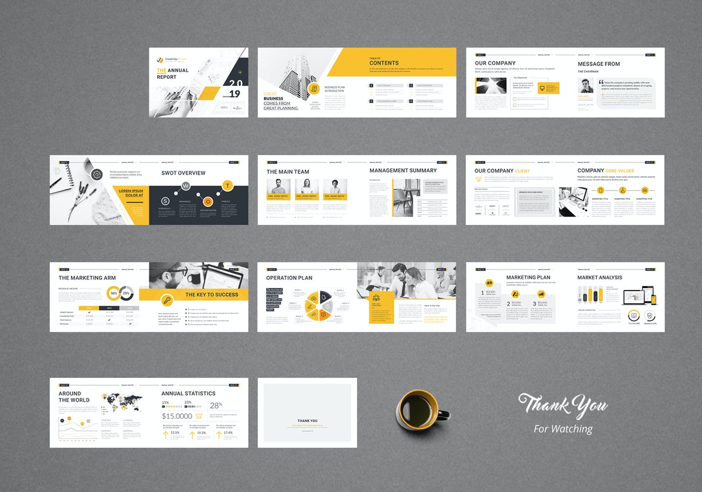 Annual Report template