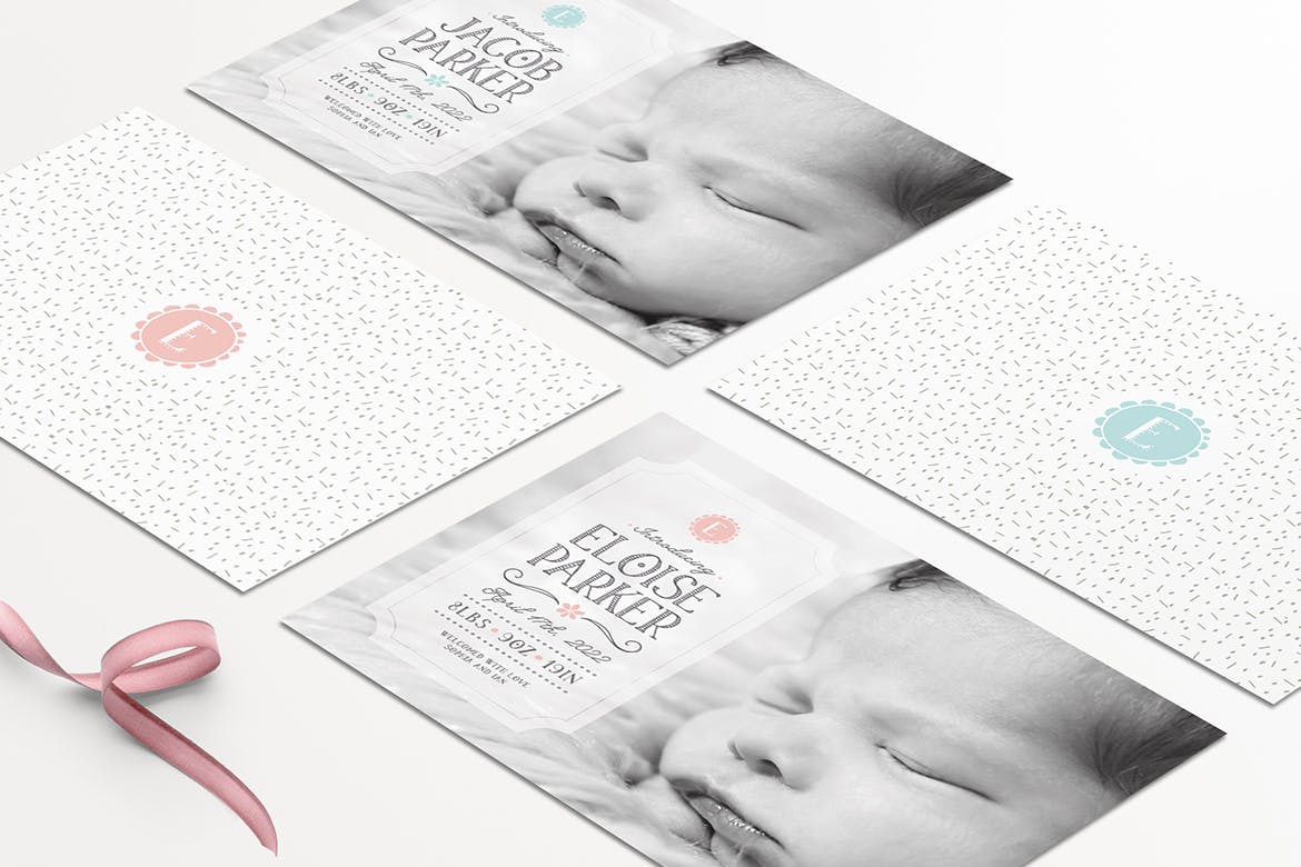 Baby Birth Announcement Card3