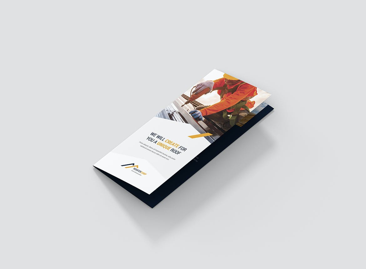 Brochure – Roofer Tri-Fold
