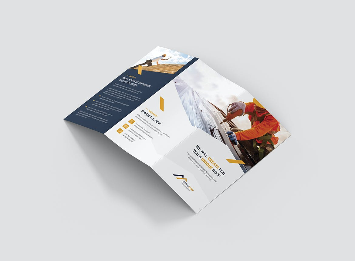 Brochure – Roofer Tri-Fold 2