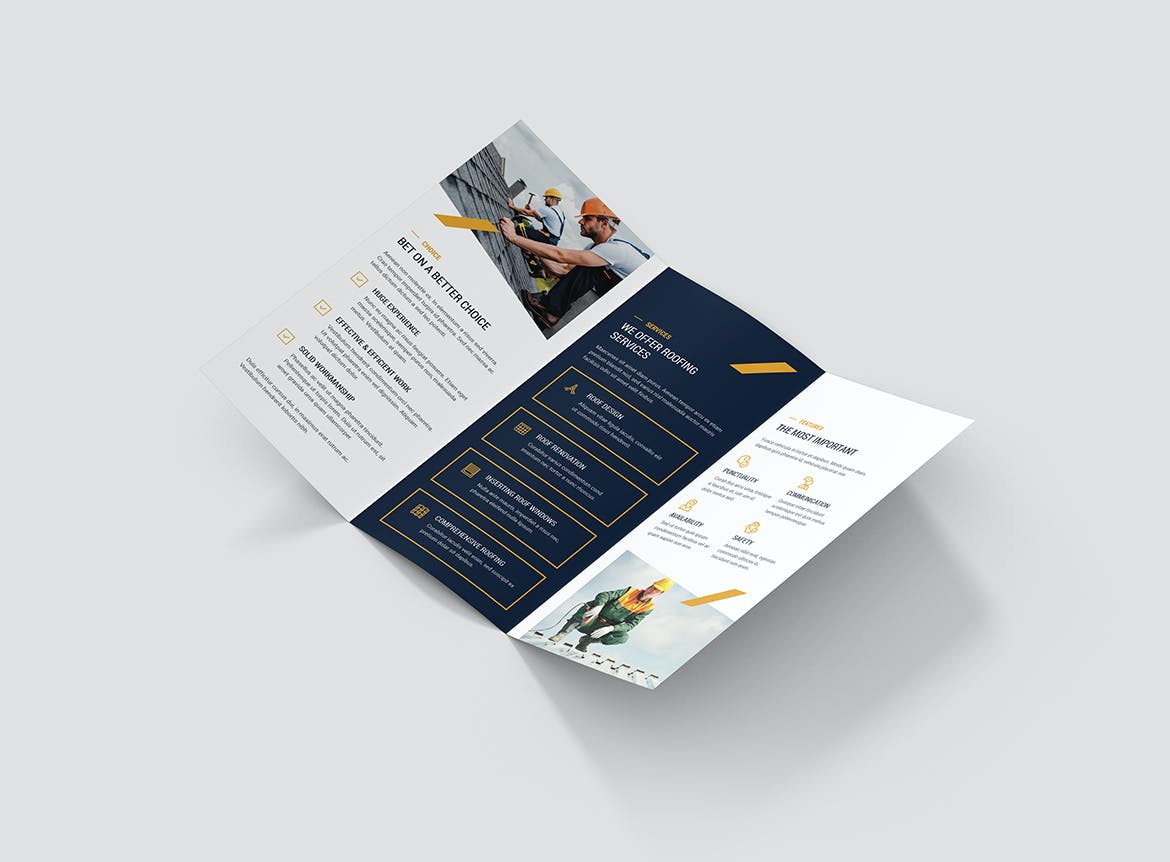 Brochure – Roofer Tri-Fold 3