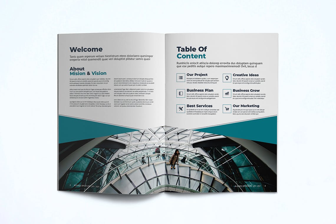 Business Brochure Template 1