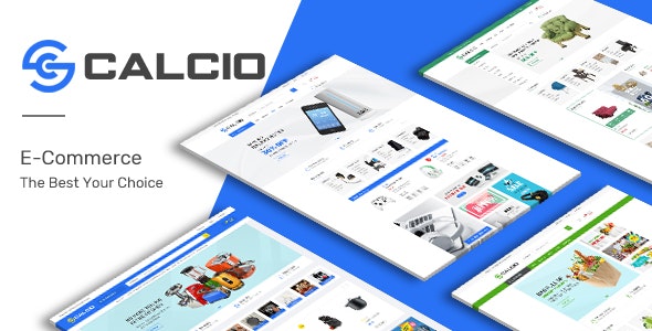 Calcio - OpenCart 3 Multi-User Template
