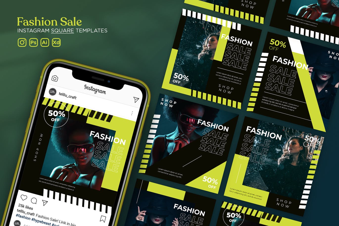 Instagram Square Templates